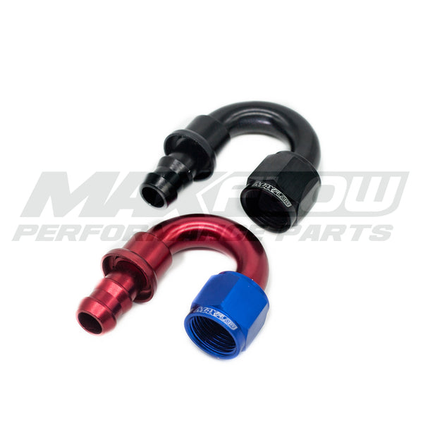 4000 Series 180° Push Lock Hose End Fittings